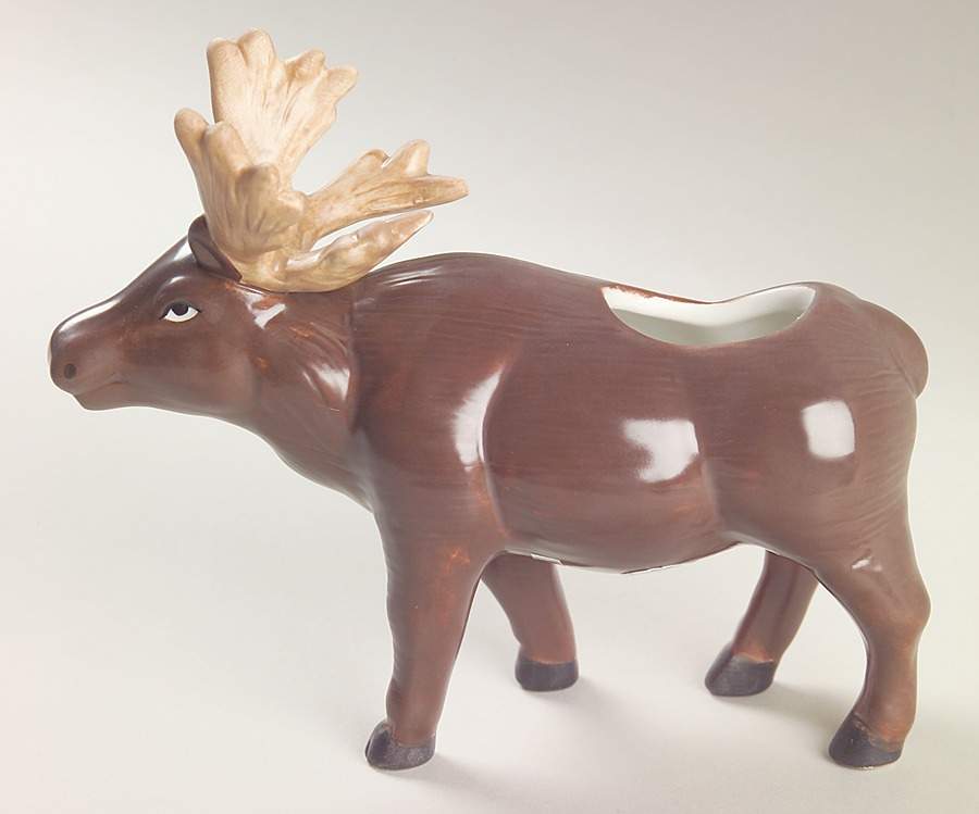 Log Cabin Figural Creamer by Sakura-1