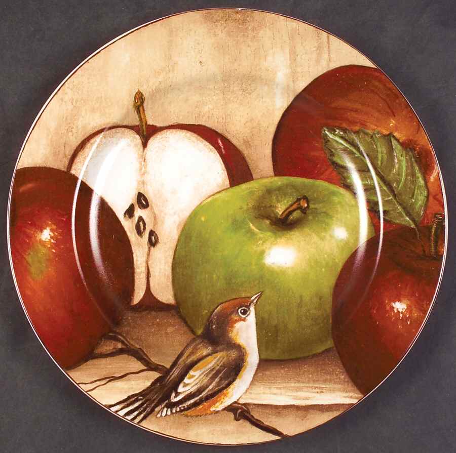 Apple Orchard Salad/Dessert Plate by Sakura-1