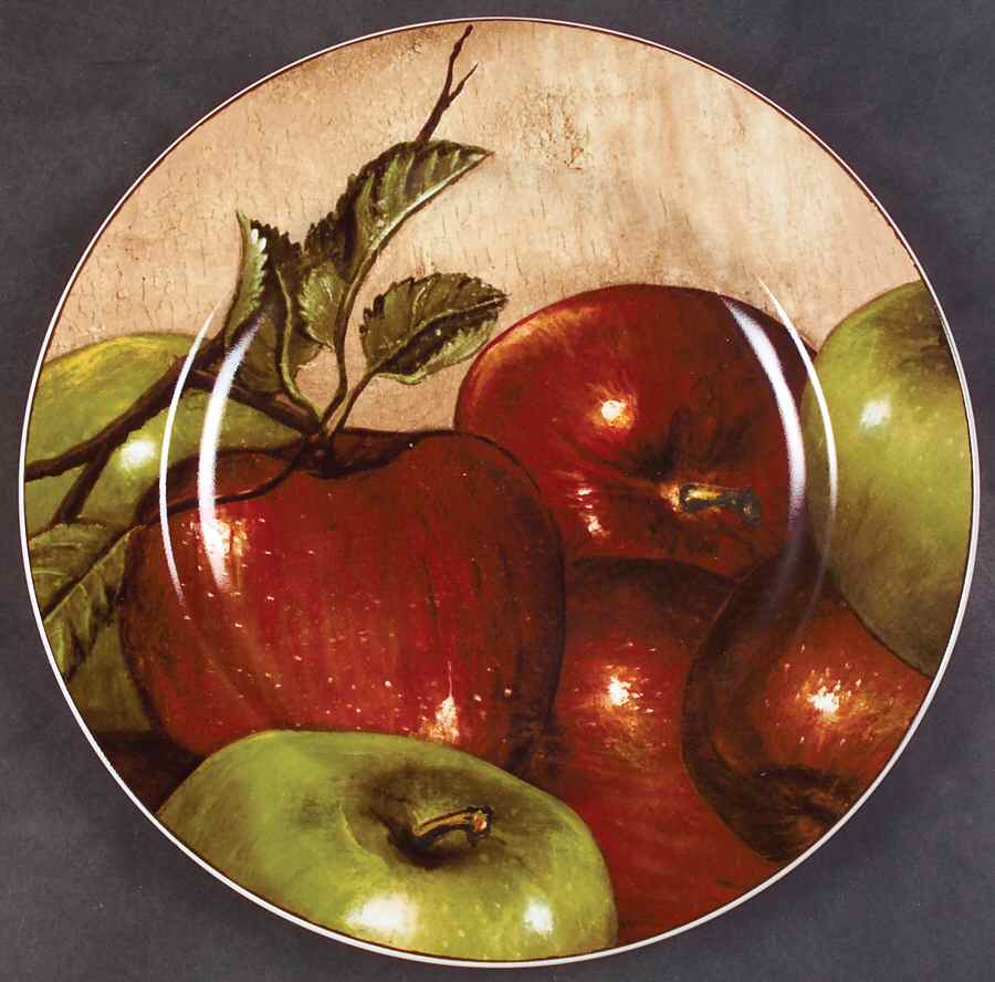 Apple Orchard Salad/Dessert Plate by Sakura-1