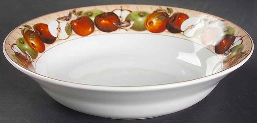 Apple Orchard Soup/Cereal Bowl by Sakura-1