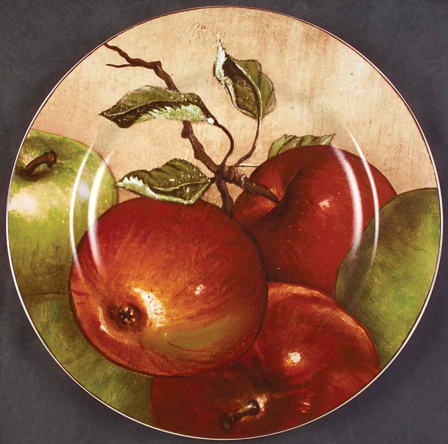 Apple Orchard Salad/Dessert Plate by Sakura-1
