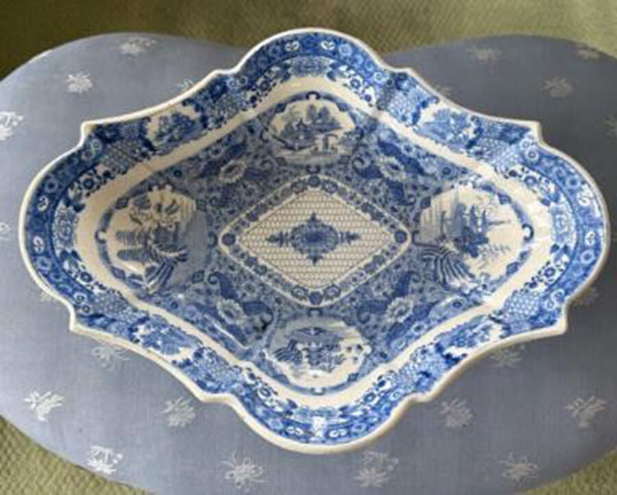 Net Footed Centerpiece by Spode-1