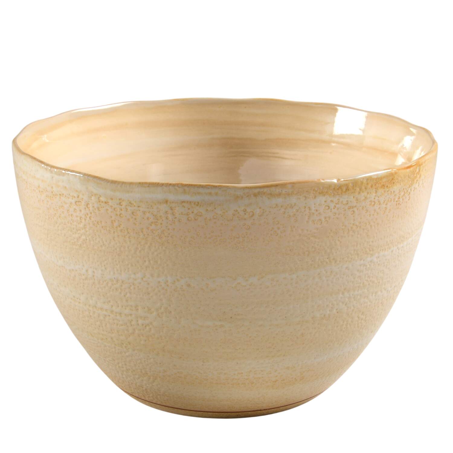 Coral Sand 9" Mixing Bowl by Sango-1