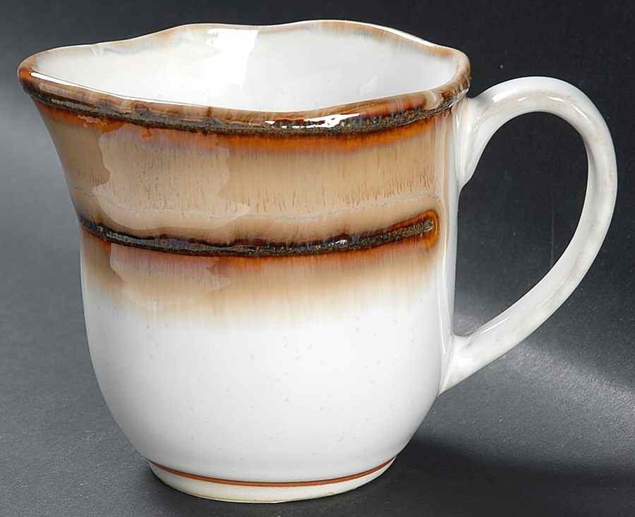 Waves Brown Creamer by Sango-1