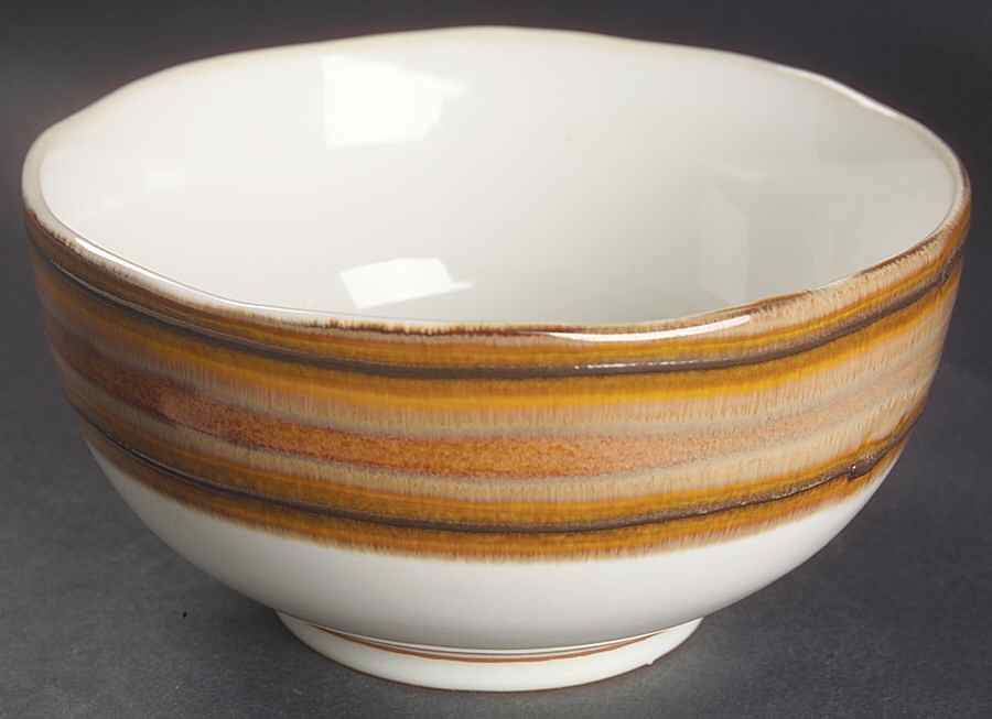 Waves Brown Individual Ice Cream Dish by Sango-1
