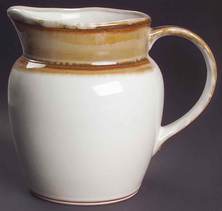 Waves Brown 80 Oz Pitcher by Sango-1