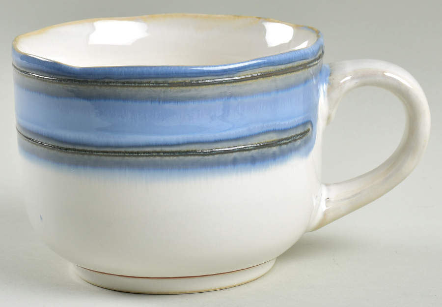 Waves Blue Jumbo Mug by Sango-1
