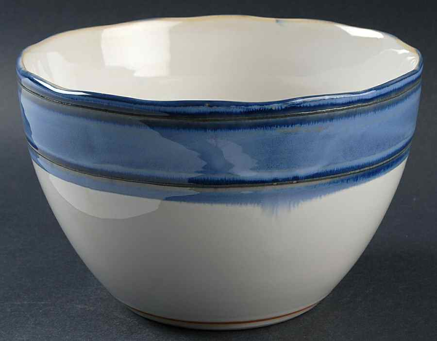 Waves Blue 8" Mixing Bowl by Sango-1