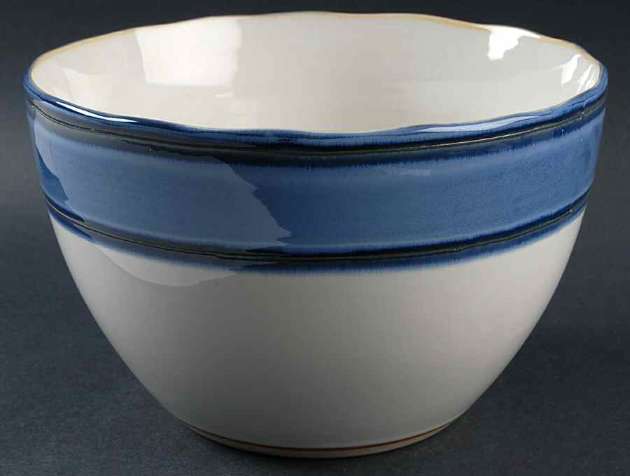 Waves Blue 9" Mixing Bowl by Sango-1