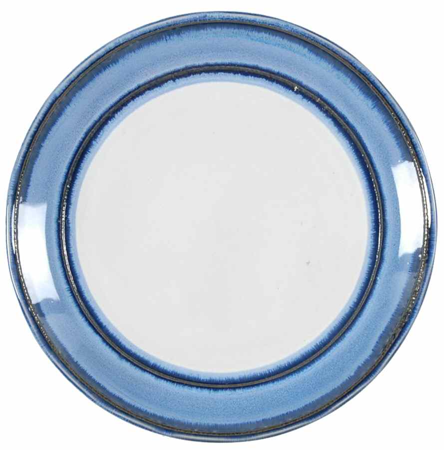 Waves Blue Salad Plate by Sango-1