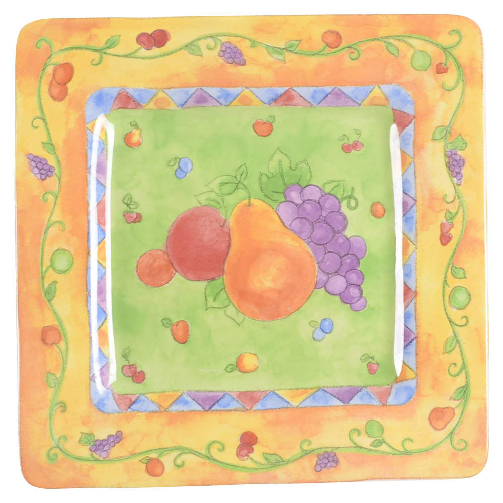 Sangria Square Salad Plate by Sango-1