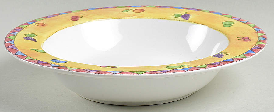 Sangria Rim Soup Bowl by Sango-1