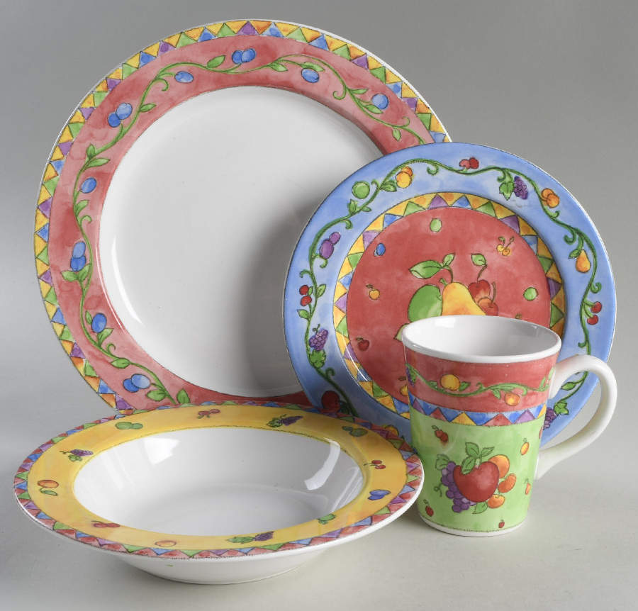 Sangria 4 Piece Place Setting by Sango-1