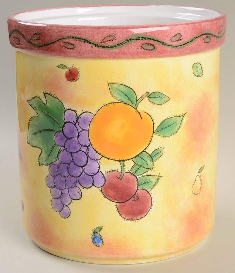 Sangria Cookie Jar No Lid by Sango-1
