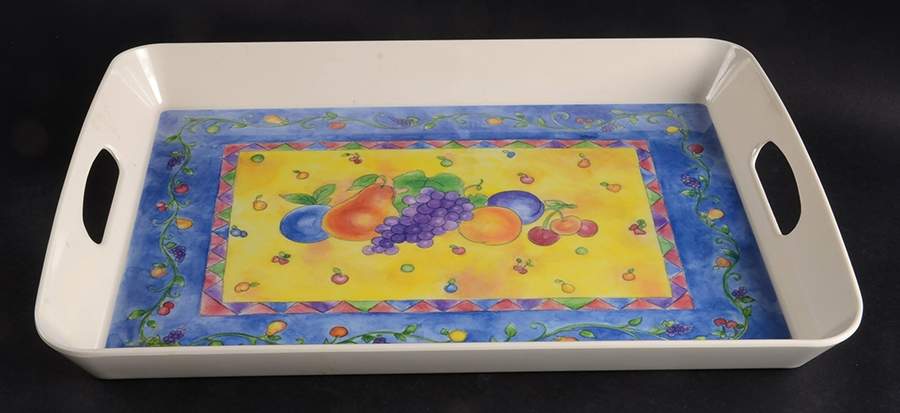 Sangria 18" Plastic Serving Tray by Sango-1