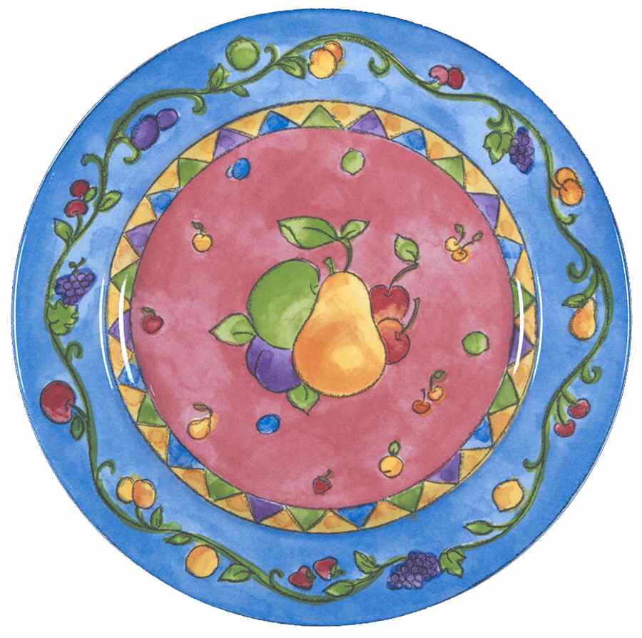 Sangria Salad Plate by Sango-1