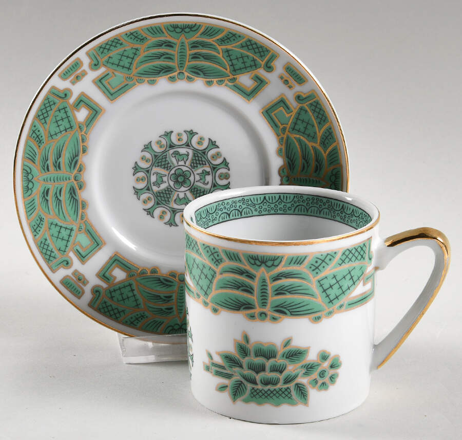5531 Flat Cup & Saucer Set by Sadek-1