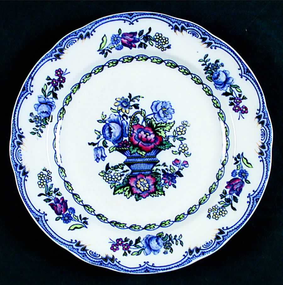 Avondale Blue Salad Plate by Spode-1