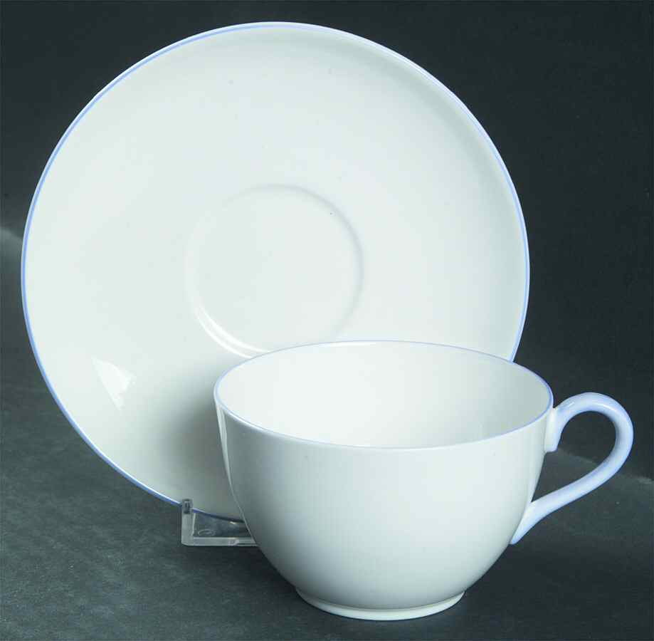782-A Flat Cup & Saucer Set by Shelley-1