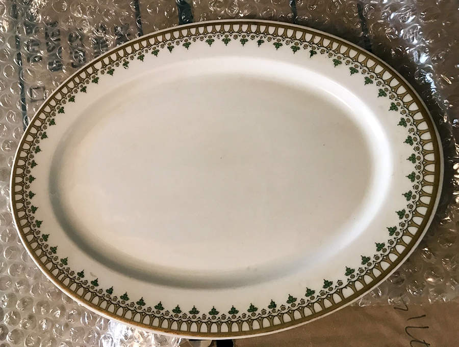 SY590 10" Oval Serving Platter by Syracuse-1
