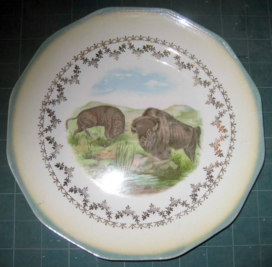 STR71 Luncheon Plate by Sterling China (USA)-1