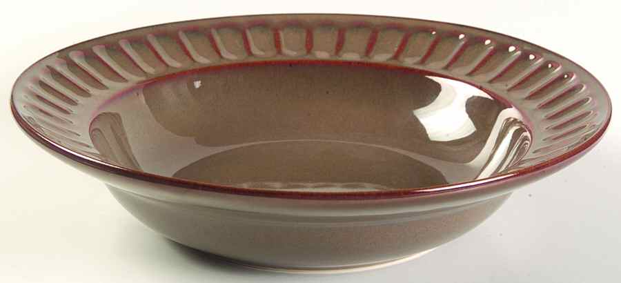 SAK14 Brown (ESPRESSO) Large Rim Soup Bowl by Sakura-1