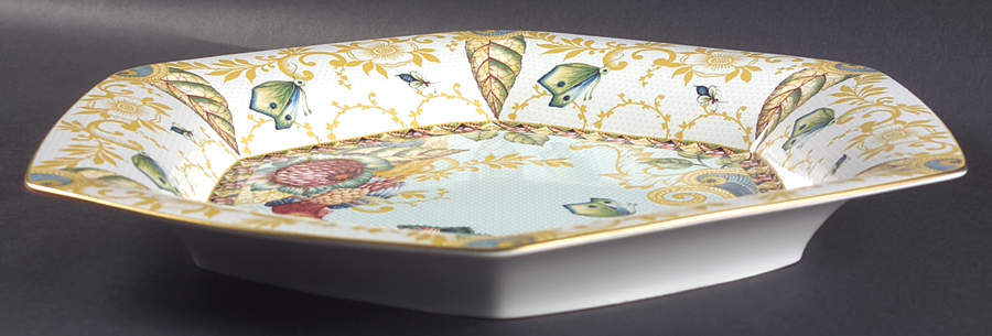 Sumatra 15" Rose Dish (Round Deep Platter) by Spode-1