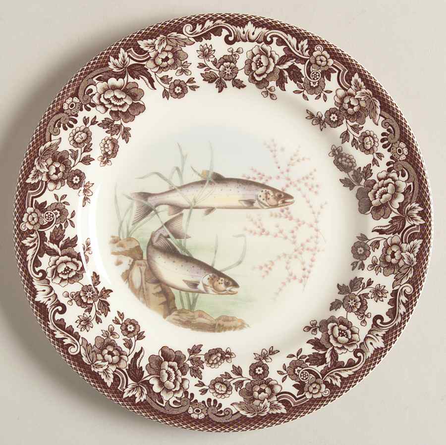 Woodland Stream Salad/Dessert Plate by Spode-1