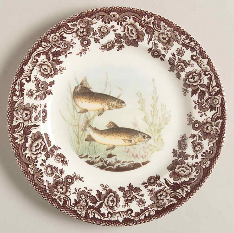 Woodland Stream Salad/Dessert Plate by Spode-1