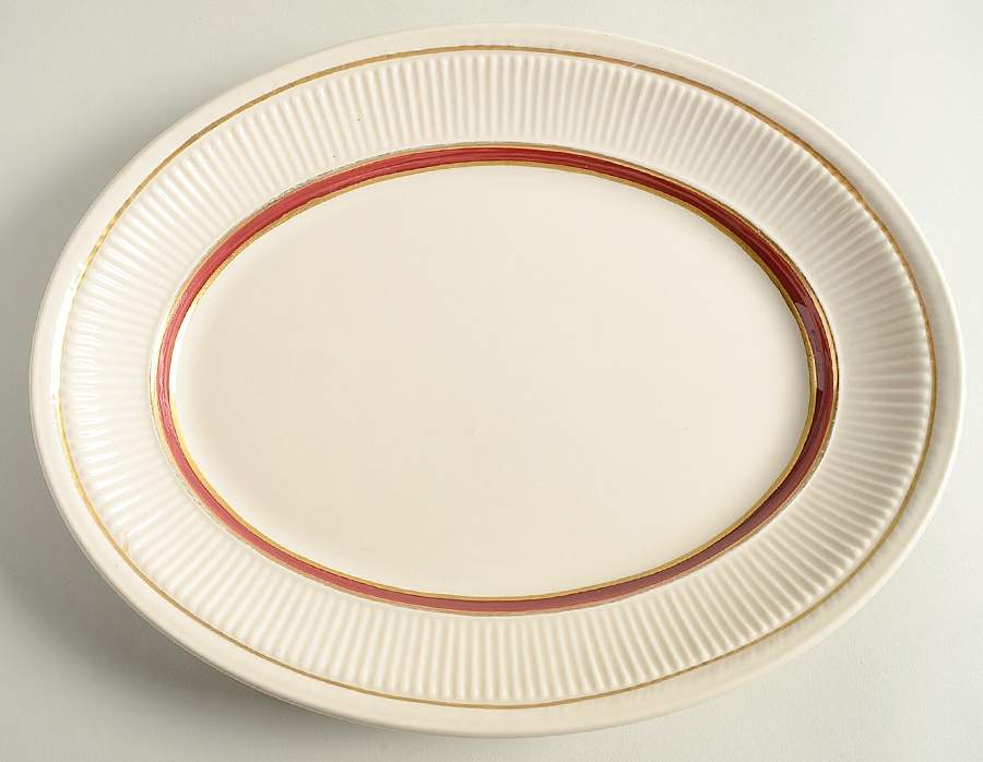 05650 12" Oval Serving Platter by Shenango-1
