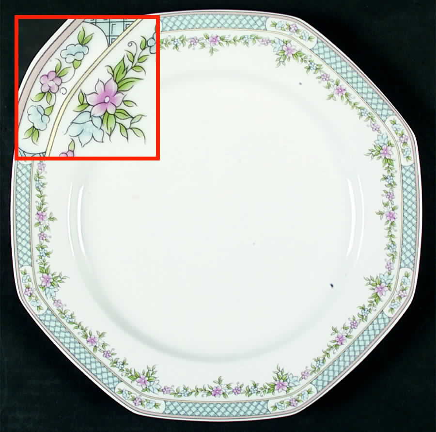 Floral Revue Dinner Plate by Studio Nova-1