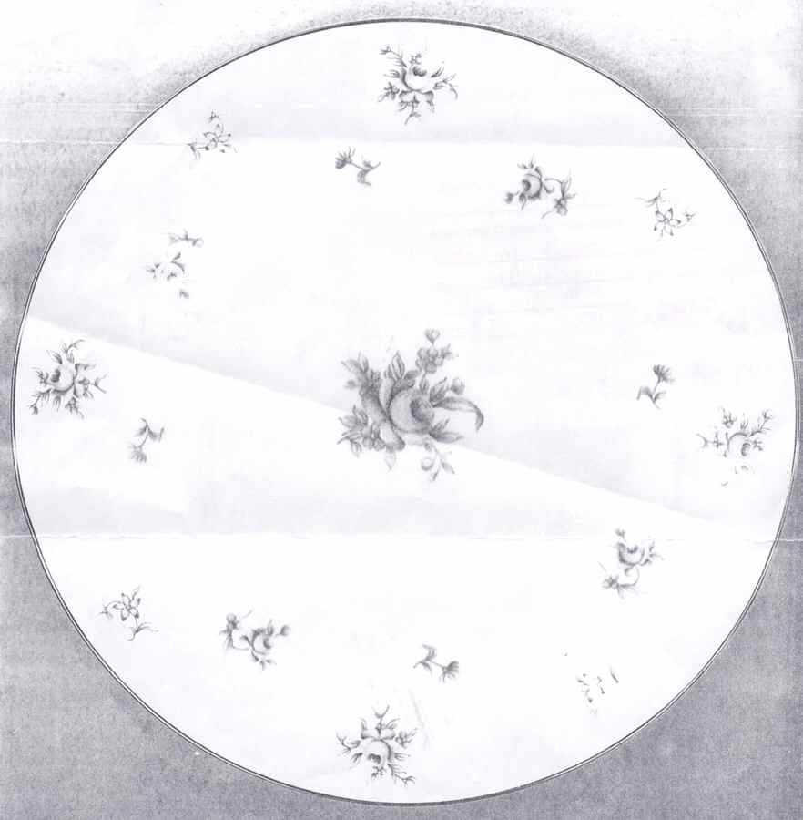 Strafito Dinner Plate by Sango-1