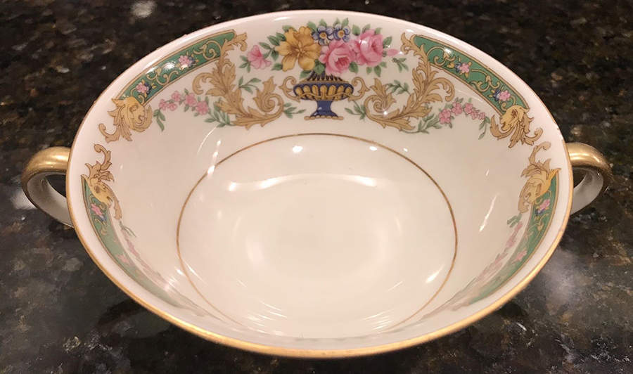 HCZ257 Footed Cream Soup Bowl by Haas-Czjzek Coronado-1