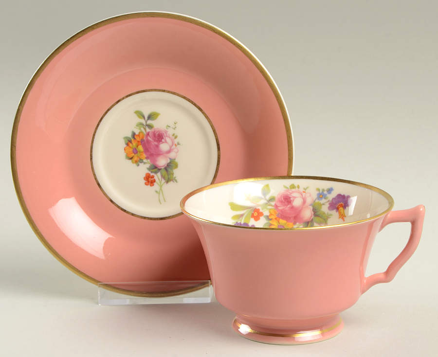 SY596 Footed Cup & Saucer Set by Syracuse-1