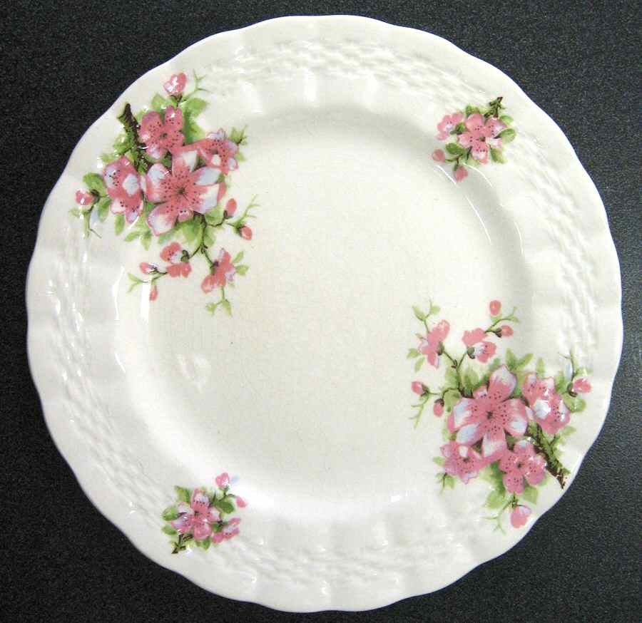 Apple Blossom Bread & Butter Plate by Sylvan-1