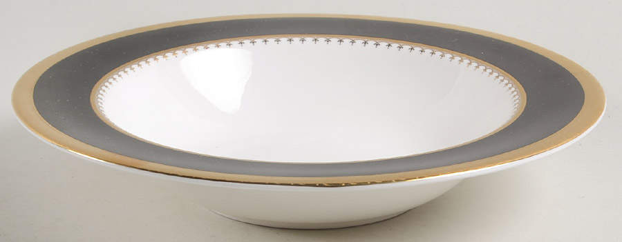 Galaxie Black Rim Soup Bowl by Sasgonu-1