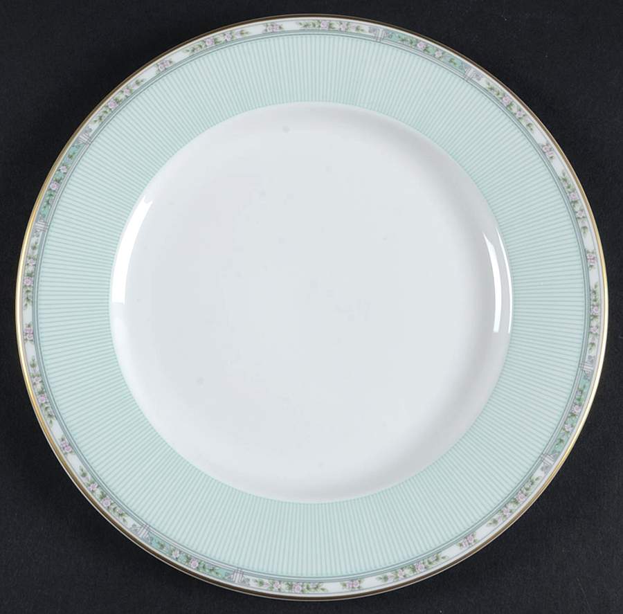 Silk Line Green Salad Plate by Sasgonu-1