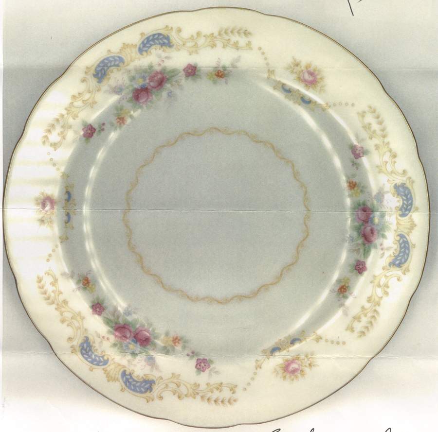 SAN71 Bread & Butter Plate by Sango-1