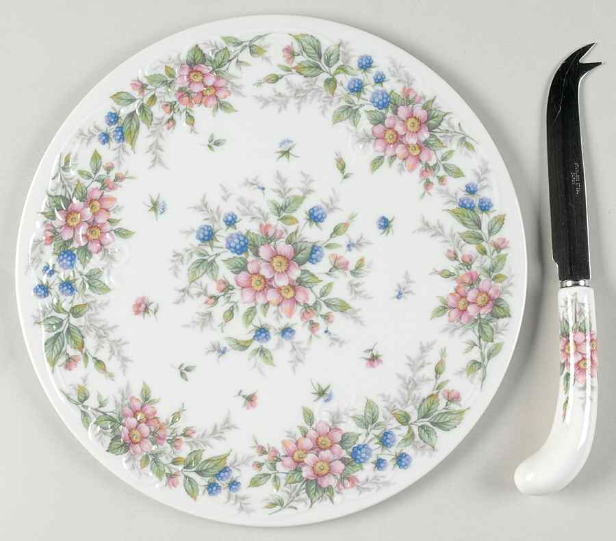 Amy 2 Piece Cheese Dish and Knife Set by Sadek-1