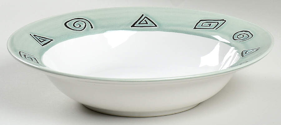Wasabi 9" Round Vegetable Bowl by Sakura-1