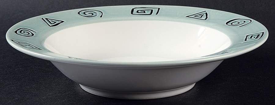 Wasabi Rim Soup Bowl by Sakura-1