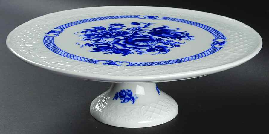 SCH339 12" Diameter Pedestal Cake Stand by Schumann - Bavaria-1