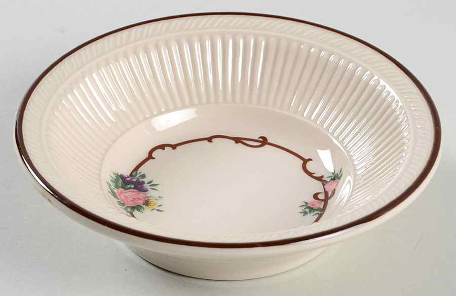 Angelique Rim Fruit/Dessert (Sauce) Bowl by Shenango-1