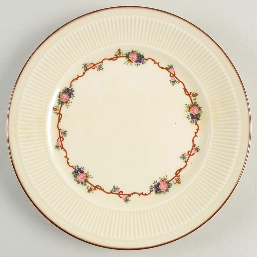 Angelique Luncheon Plate by Shenango-1