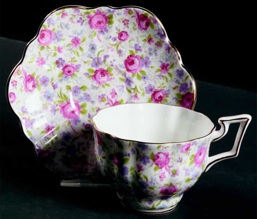 3588 Flat Cup & Saucer Set by Salisbury-1