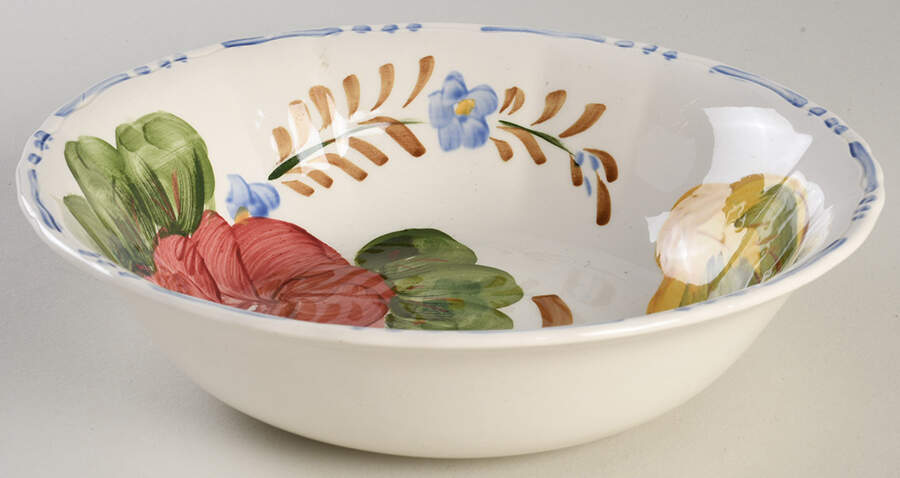 Belle Fiore 8" Round Vegetable Bowl by Simpsons-1