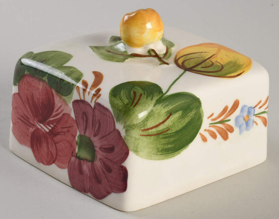 Belle Fiore Lid for Square Butter by Simpsons-1