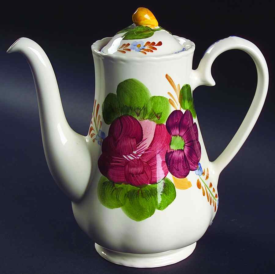 Belle Fiore Coffee Pot & Lid by Simpsons-1