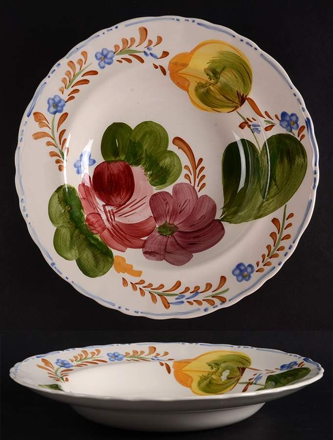 Belle Fiore Large Rim Soup Bowl by Simpsons-1