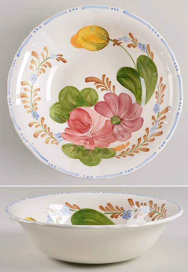 Belle Fiore 9" Round Vegetable Bowl by Simpsons-1